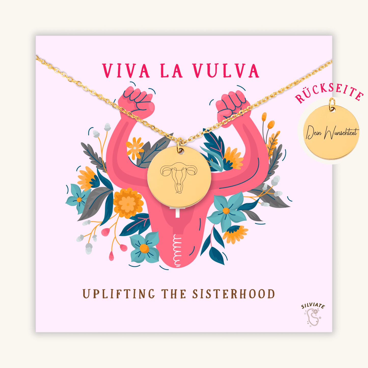viva la vulva halskette