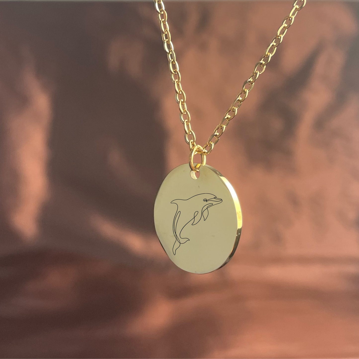 dolphin halskette