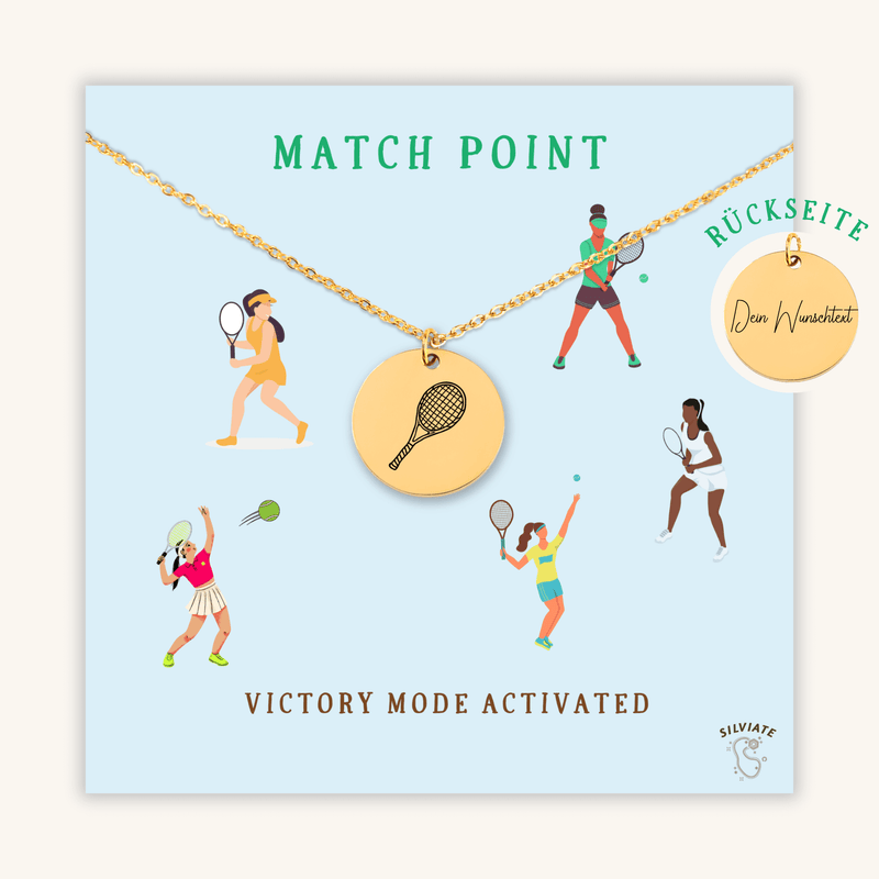 MATCH POINT Tennis Halskette